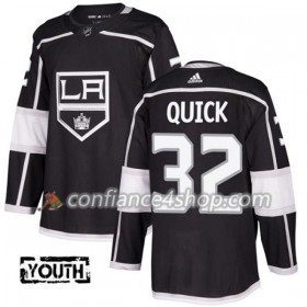 Adidas Maillot de Hockey Los Angeles Kings Jonathan Quick 32 2017-2018 Noir Authentic - Homme